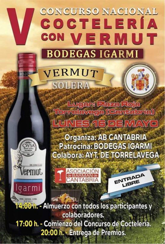 V Concurso Nacional Coctelería con Vermut