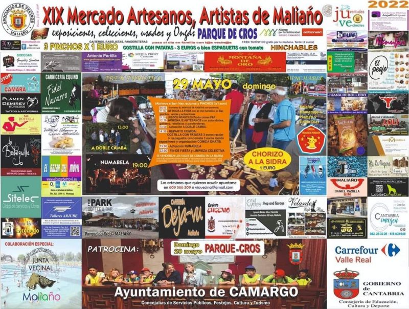 XIX Mercado Artesanos – Artistas  – Maliaño