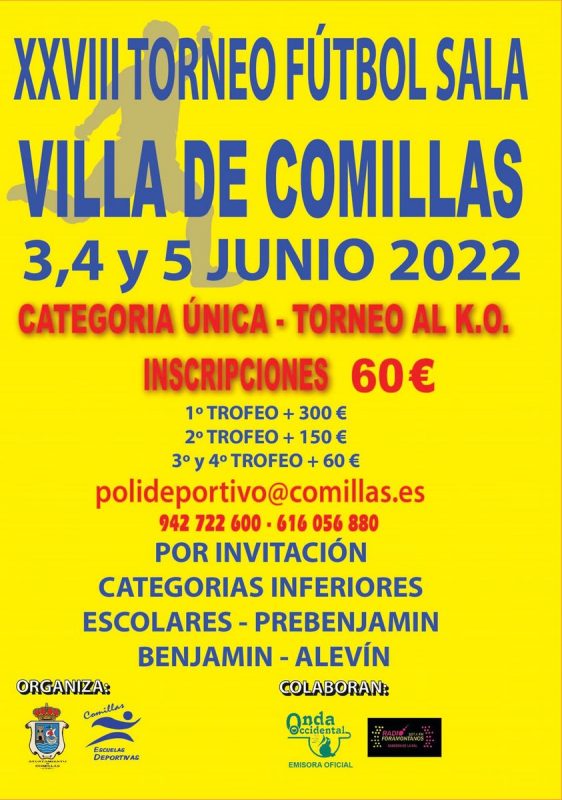 XXVIII Torneo de Fútbol Sala Villa de Comillas