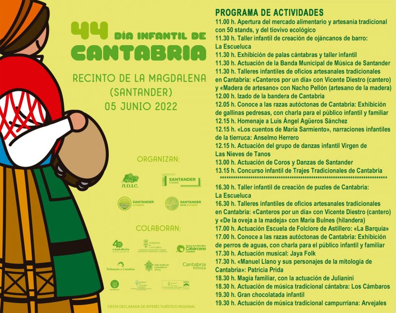 Programa 44 Día Infantil de Cantabria 2022