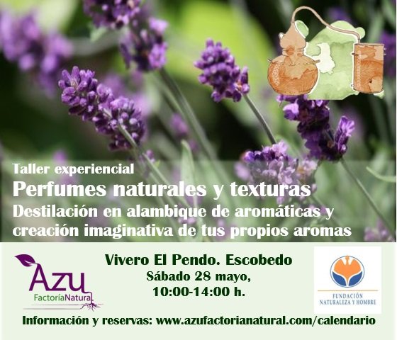 Taller Perfumes naturales y texturas
