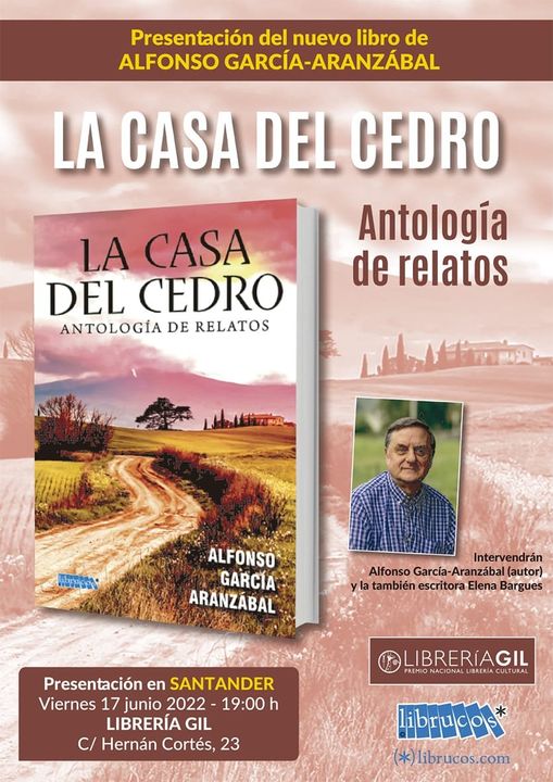 Presentación del libro LA CASA DEL CEDRO