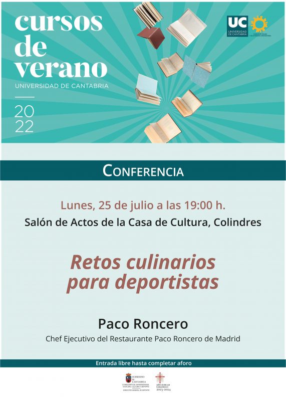 Conferencia “Retos culinarios para deportistas”