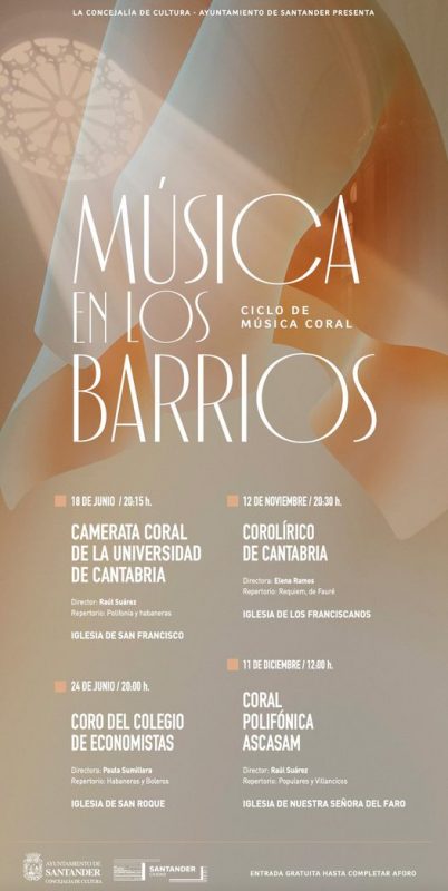 Concierto Camerata Coral de la Universidad de Cantabria