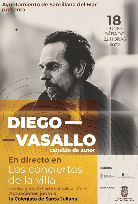 Concierto Diego Vasallo – Santillana del Mar