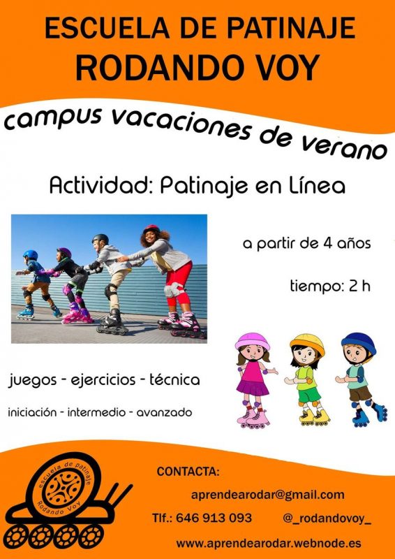 Escuela de Patinaje - Campus de Verano