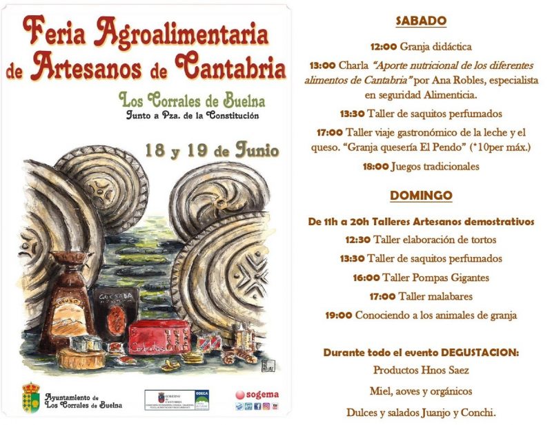 Feria Agroalimentaria de Artesanos de Cantabria – Los Corrales de Buelna