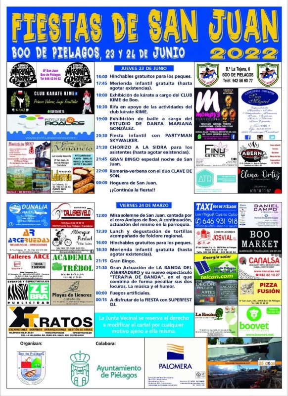 Fiestas de San Juan 2022 – Boo de Piélagos