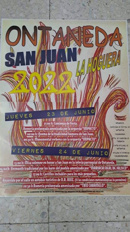 Fiestas de San Juan 2022 – Ontaneda