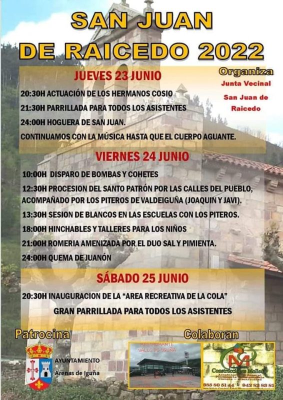 Fiestas de San Juan de Raicedo 2022