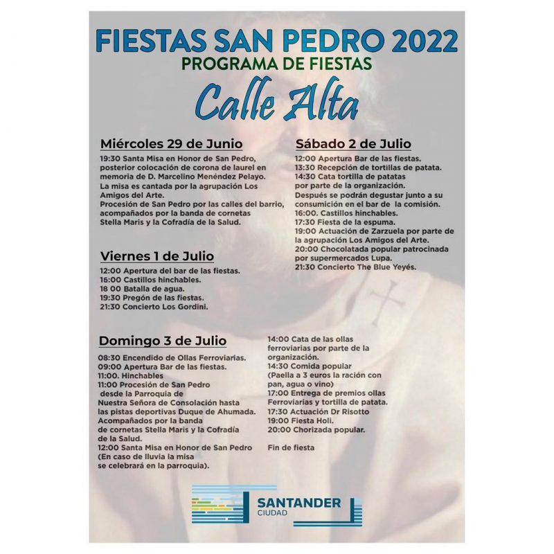 Fiestas de San Pedro 2022 – Calle Alta