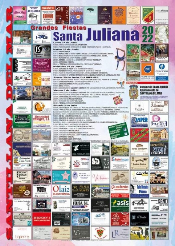 Fiestas de Santa Juliana 2022