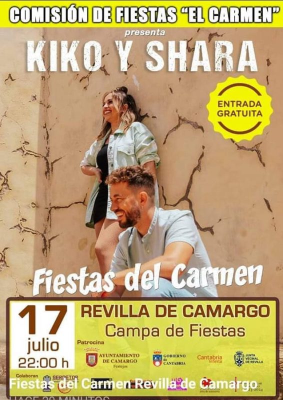 Fiestas del Carmen Revilla 2022