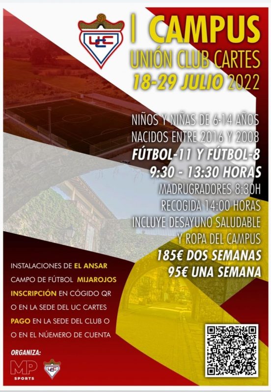 I Campus Unión Club Cartes 2022