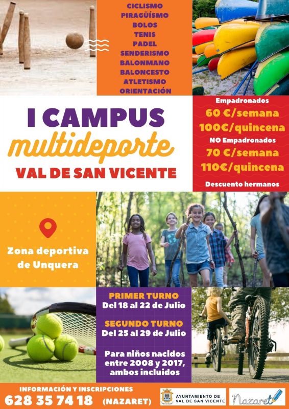I Campus multideporte - Val de San Vicente