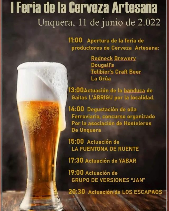 I Feria de la Cerveza Artesana 2022