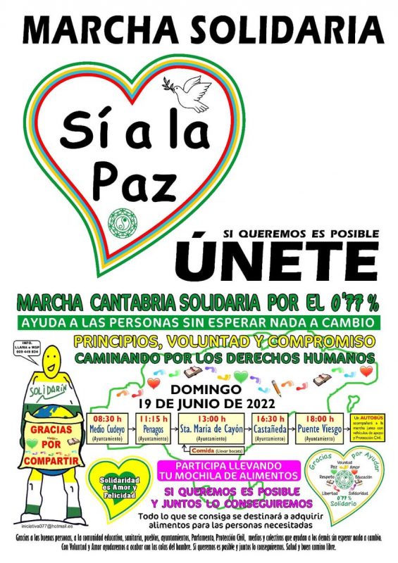 Marcha Solidaria de Medio Cudeyo a Puente Viesgo