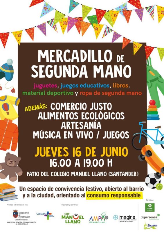 Mercadillo Segunda Mano – Colegio Manuel Llano