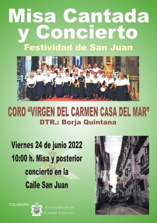 Misa Cantada y Concierto – Festividad de San Juan