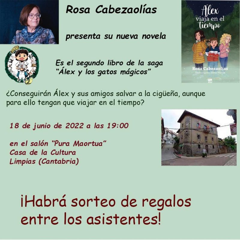 Presentación Libro – Alex viaja en el Tiempo