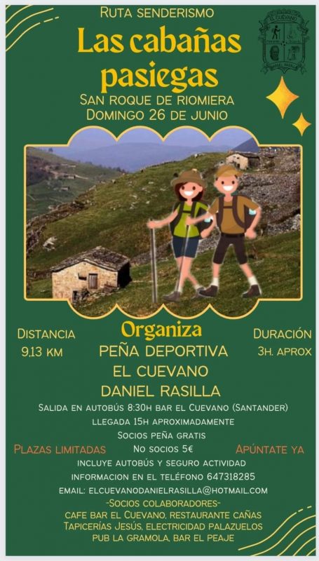 Ruta Senderismo – Las Cabañas Pasiegas