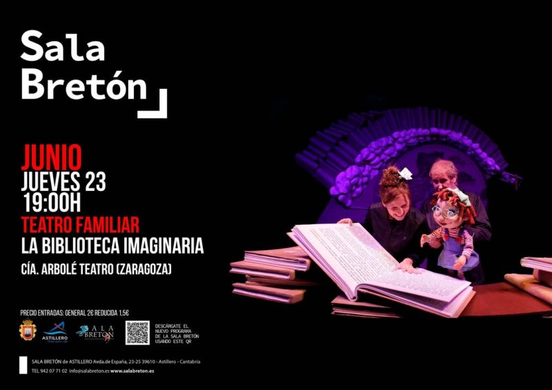 Teatro familiar: ‘LA BIBLIOTECA IMAGINARIA’