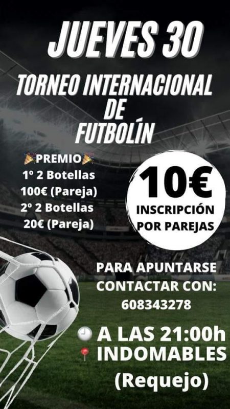 Torneo Internacional de Futbolín – Requejo