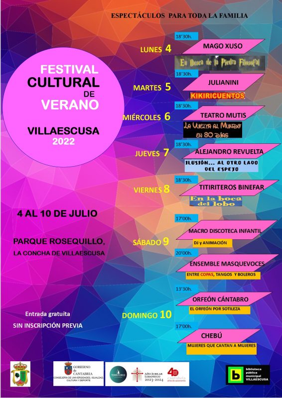 III FESTIVAL CULTURAL DE VERANO