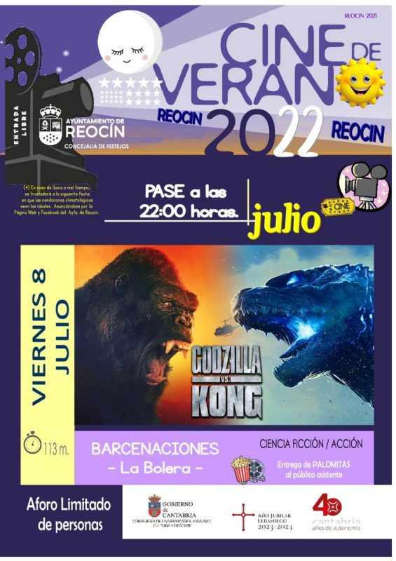 Cine de Verano 8 de Julio – Reocin