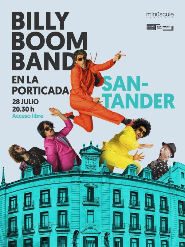 Concierto Billy Boom Band – Porticada