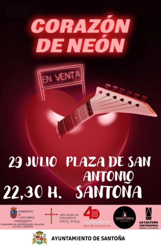 Concierto Corazón de Neon – Santoña