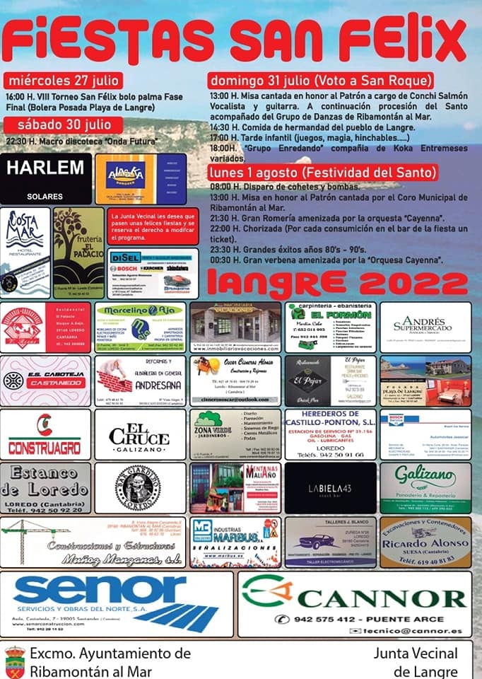 Fiestas San Felix 2022 – Langre