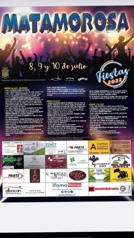 Fiestas de Matamorosa 2022