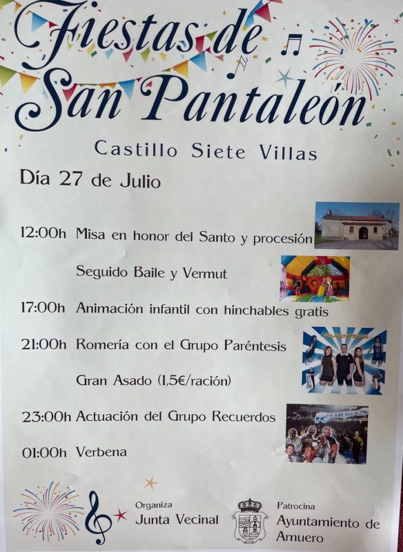 Fiestas de San Pantaleón 2022 – Arnuero