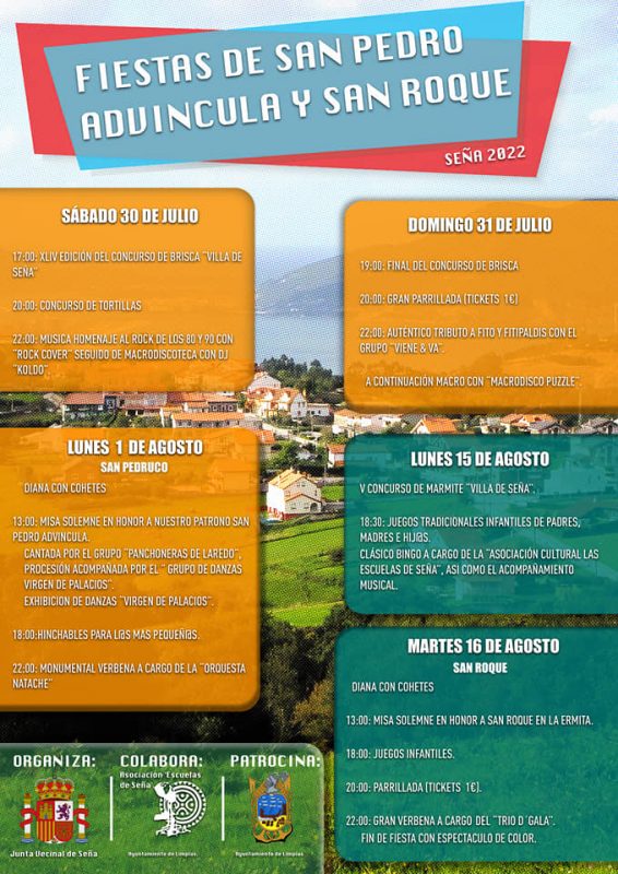 Fiestas de San Pedro Avincula y San Roque 2022 – Limpias