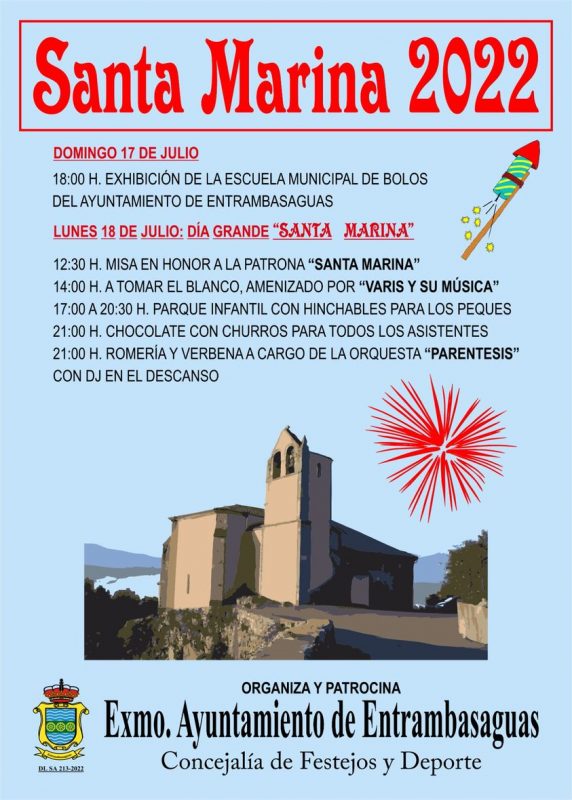 Fiestas de Santa Marina 2022 – Entrambasaguas