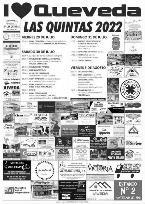 Fiestas de las Quintas 2022 – Queveda