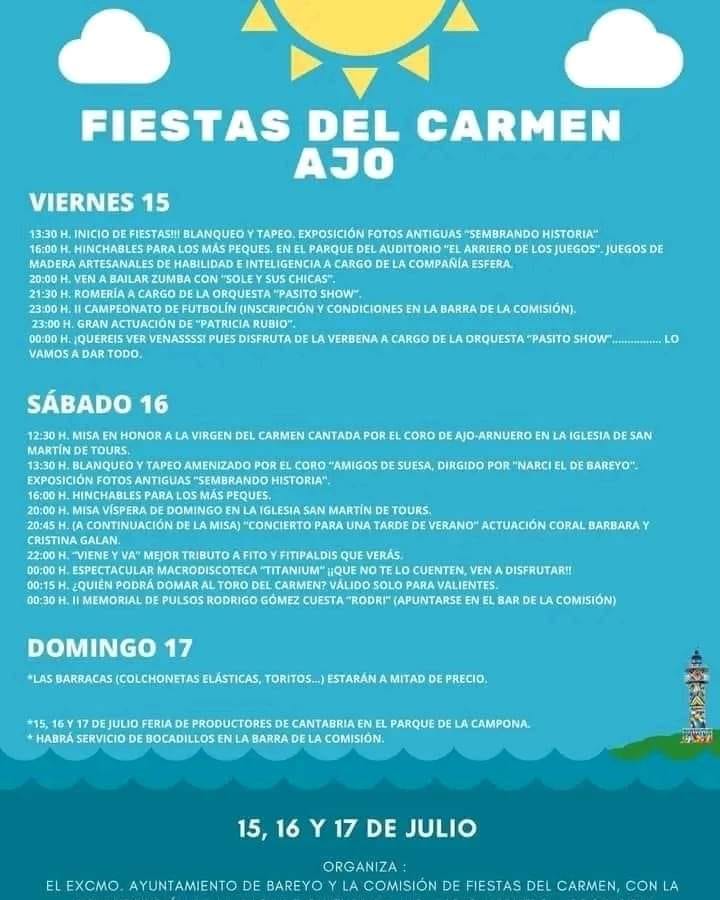 Fiestas del Carmen 2022 – Ajo