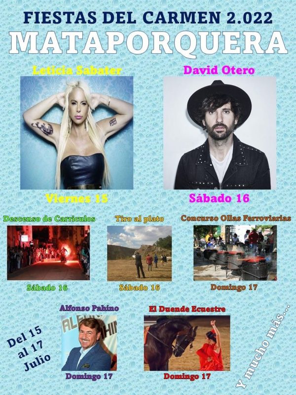 Fiestas del Carmen 2022 – Mataporquera