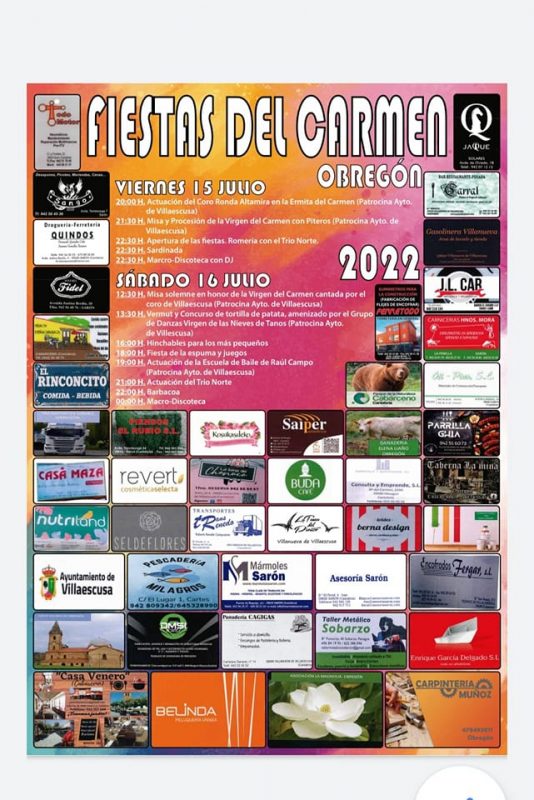 Fiestas del Carmen 2022 – Obregón