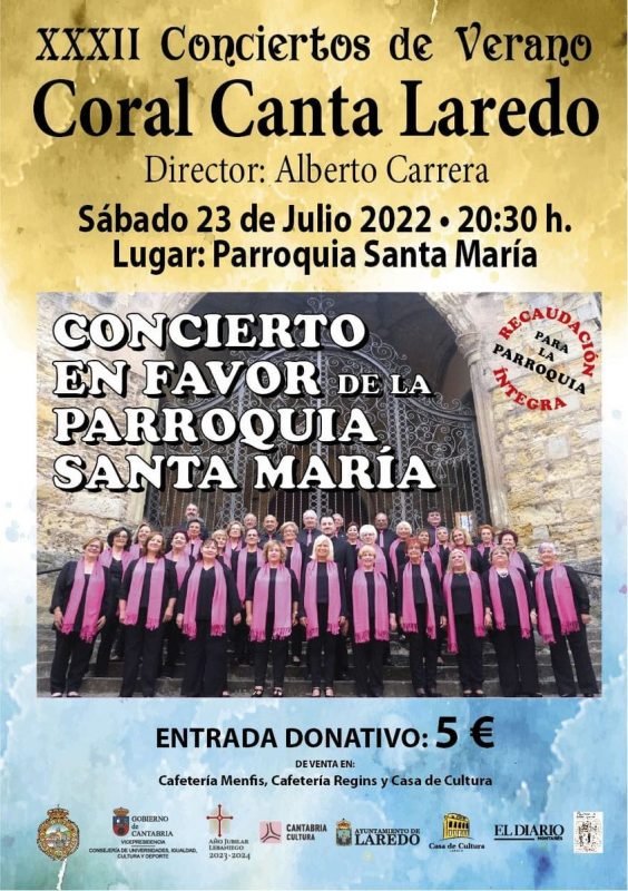 Concierto en favor de la PARROQUIA SANTA MARÌA DE LA ASUNCIÓN
