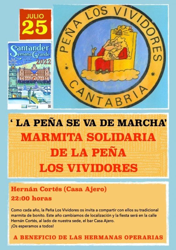 La Peña se va de marcha – Marmita Solidaria de la Peña los Vividores