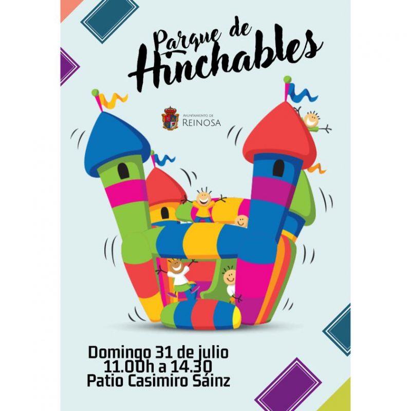 Parque de Hinchables – 31 Julio – Reinosa