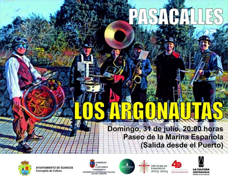 Pasacalles – Los Argonautas – Suances
