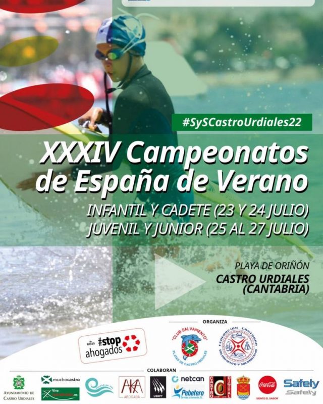 XXXIV Campeonatos de España de Verano – Salvamento y Socorrismo
