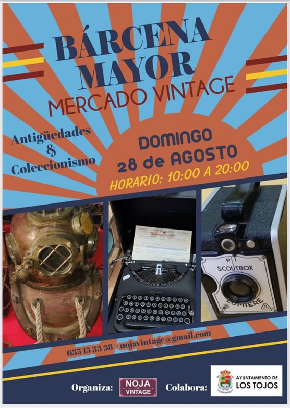 Bárcena Mayor – Mercado Vintage – 28 Agosto