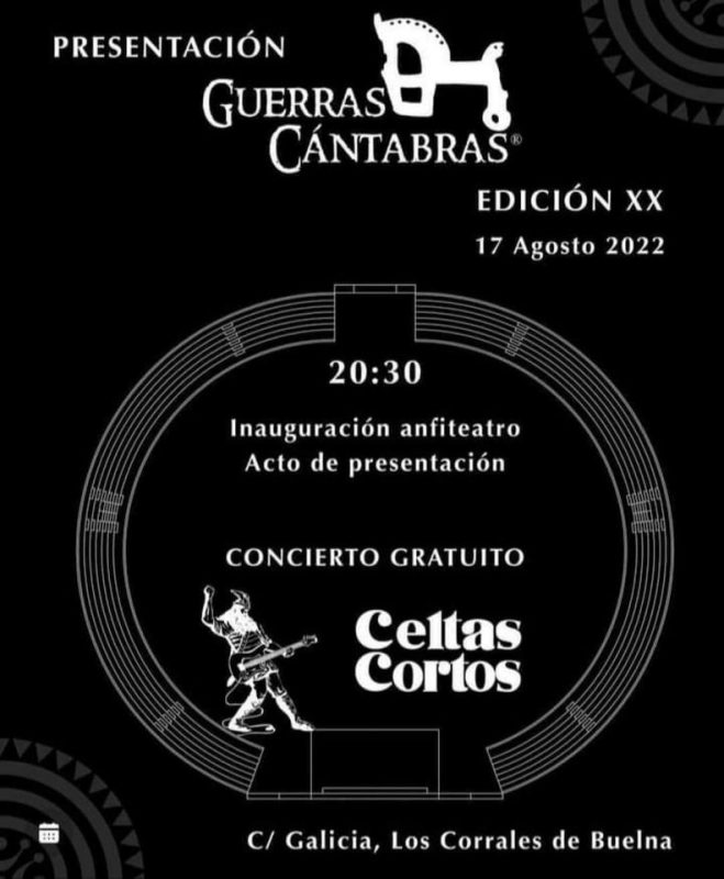 Concierto Celtas Cortos – Guerras Cántabras 2022