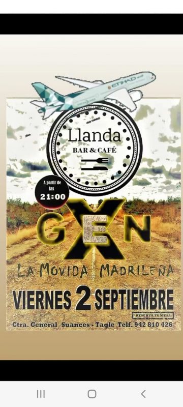 Concierto Gen X – 2 de Septiembre