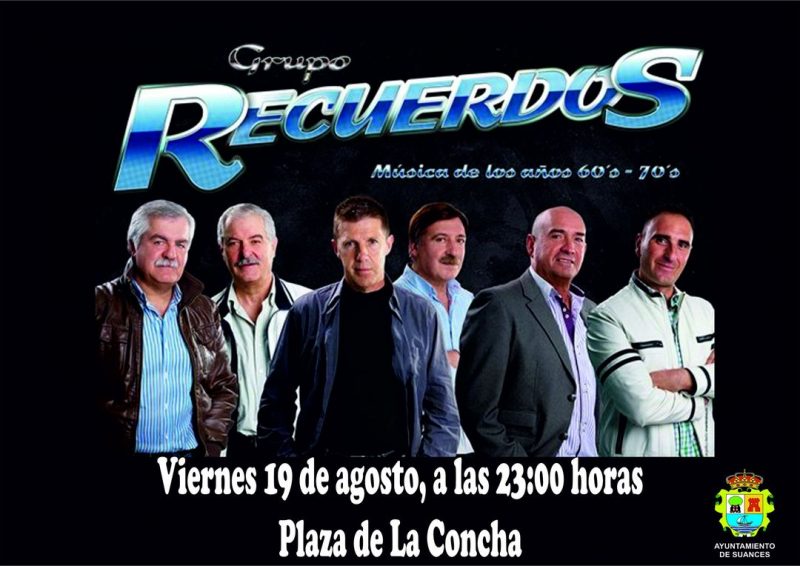 Concierto Grupo Recuerdos – 19 Agosto