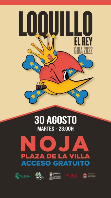 Concierto Loquillo  30 Agosto – Noja